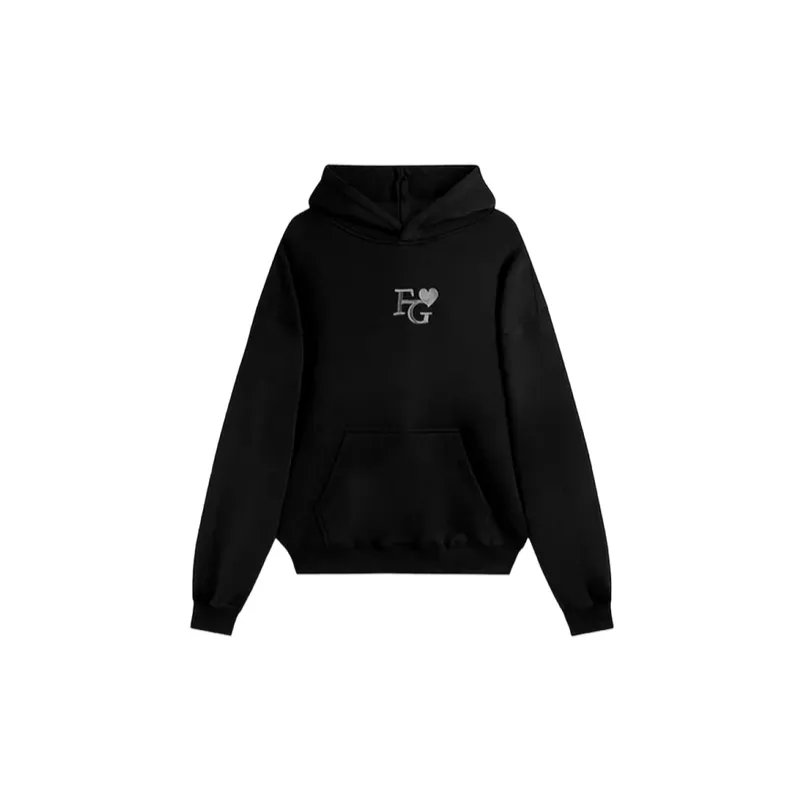 Simple Embroidered Sweatshirt-0