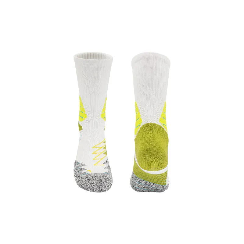 Fashionable Sporty Combed Cotton Basketball Socks-2