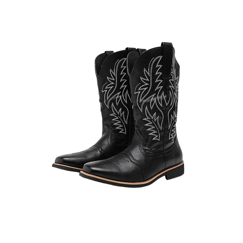 Fashion Retro Knee High Boots-0