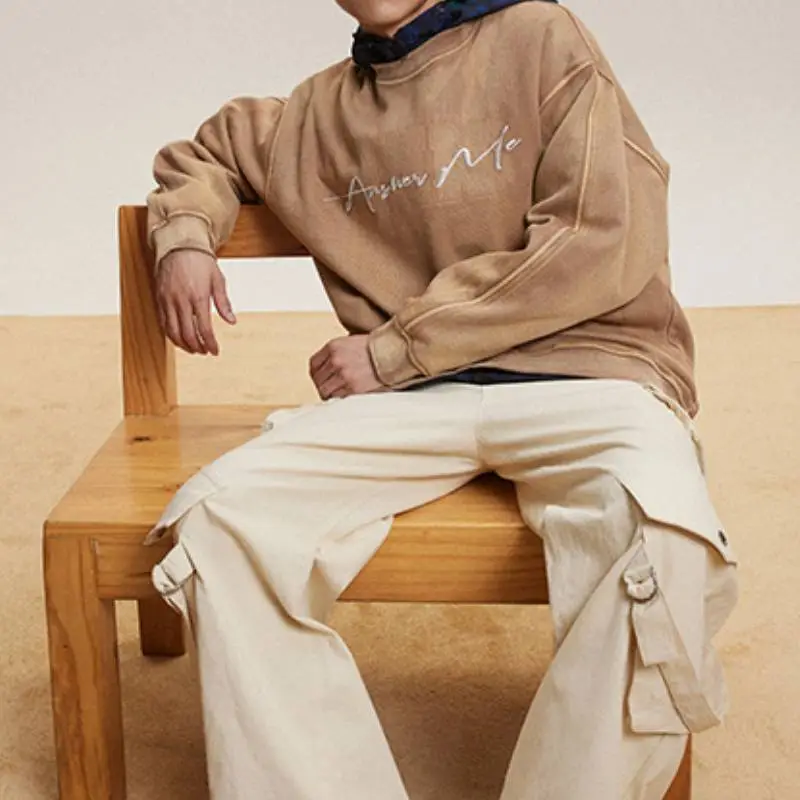 Fashion Embroidered Blended Synthetic Fabrics Sweatshirt-3