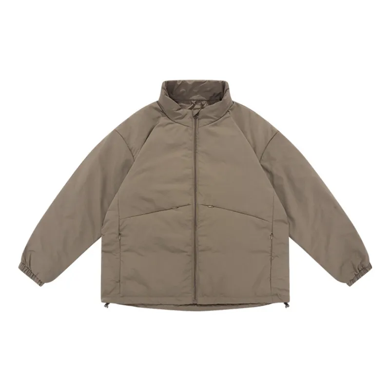 Casual Simple White Duck Down Jacket-0