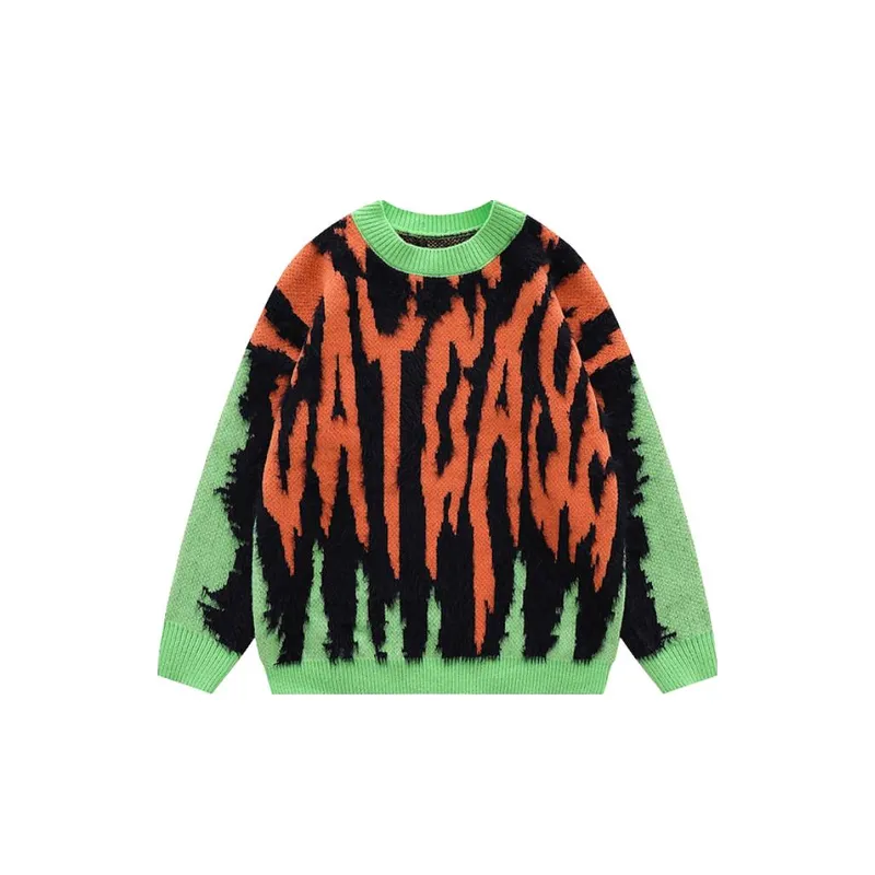 Trendy Lazy Style Sweater-2