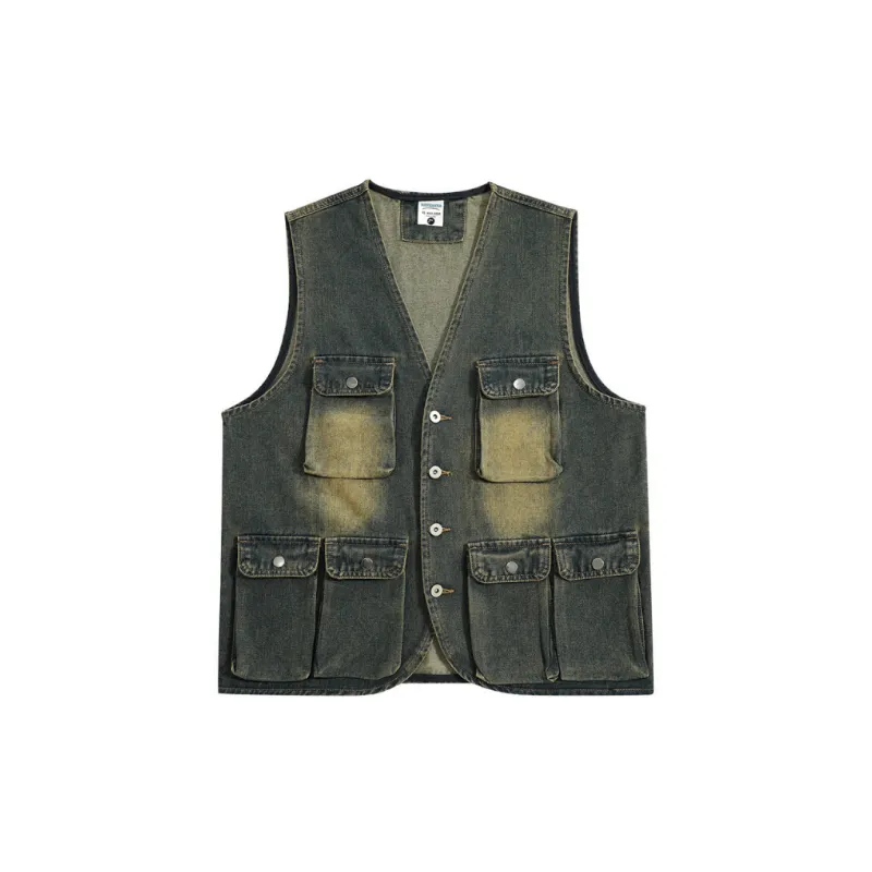 Trendy Loose Mountain Vest-0