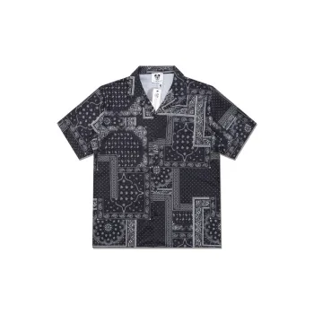 Beach Printing Short Sleeved Shirt