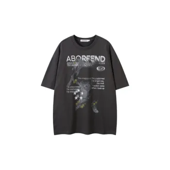 Loose Casual 100% Cotton T Shirt