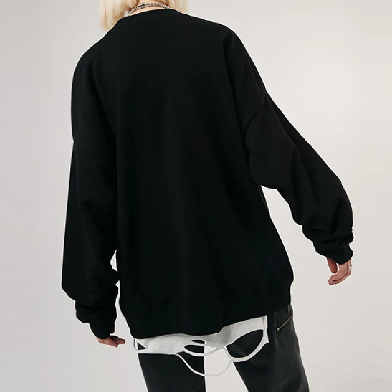 Hip Hop Fashion Prin Sweatshirt-3