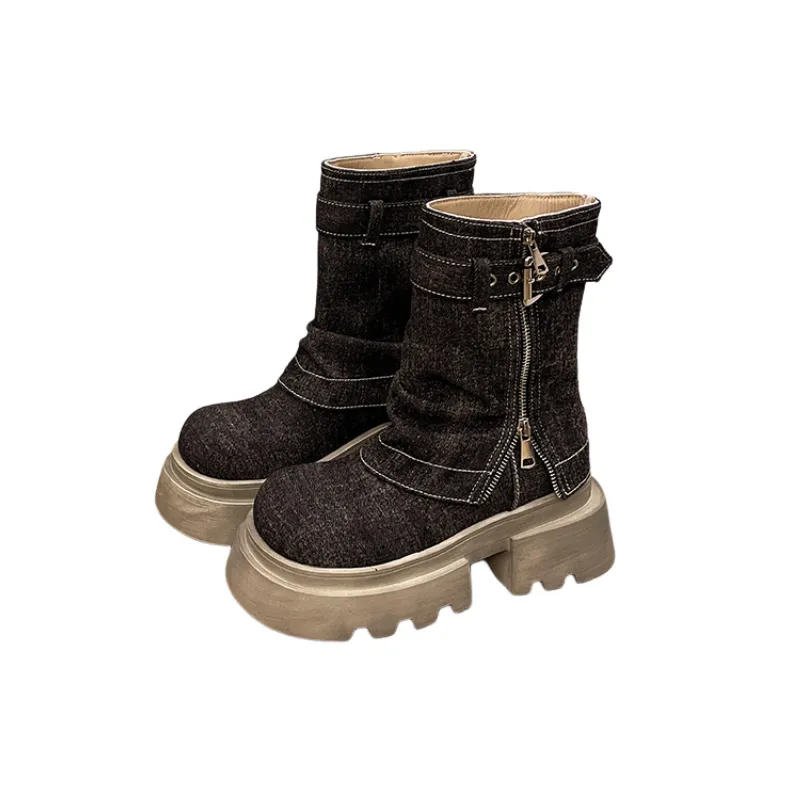 Casual Fashionable Ankle Boots-8