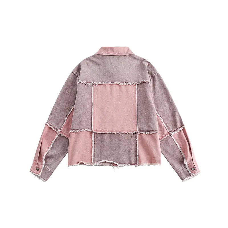 Fashion Loose Denim Jacket-1