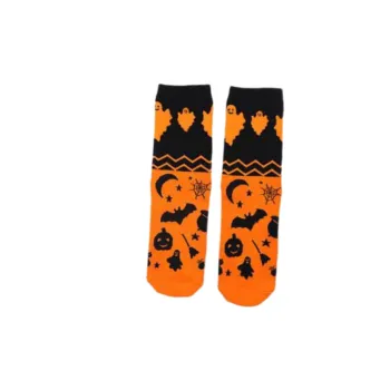 Fashionable Party Combed Cotton Mid Calf Sock