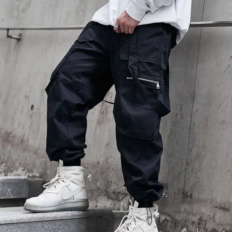 Casual Loose Cargo Pants-3