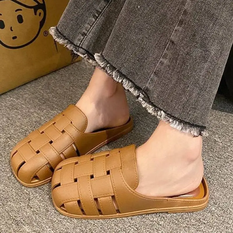 Casual Plain Slippers-1