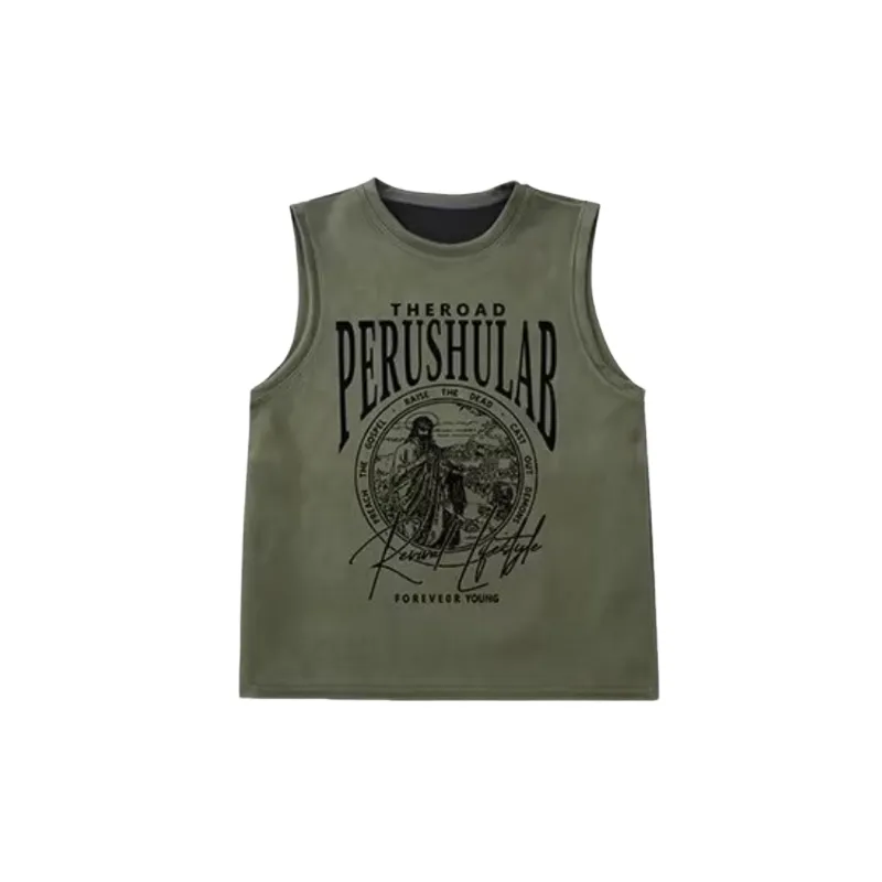 Fashion Sports Faux Suede Vest-6
