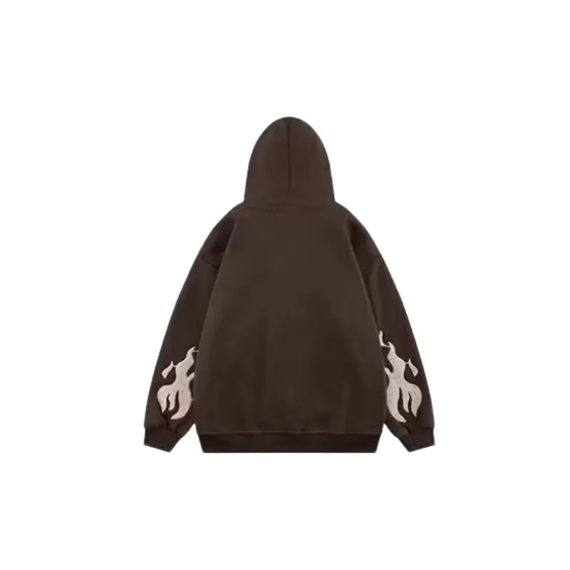 Fashion Embroidered Sports Sweatshirt-1