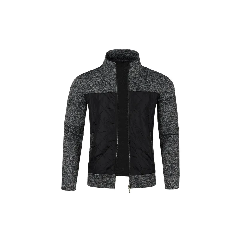 Casual Zipper Velvet Jacket-4