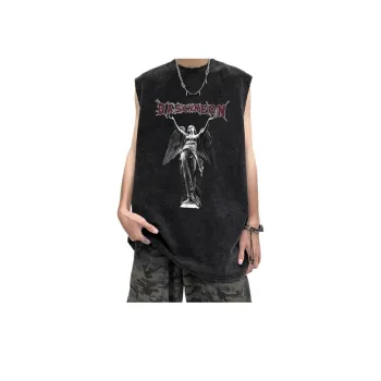 Thin Sleeveless Sports T Shirt