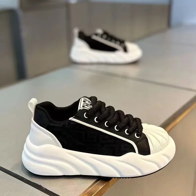 Casual Sporty Breathable Platform Shoes-3