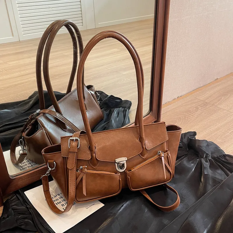 Simple Fashionable Shoulder Bag-5