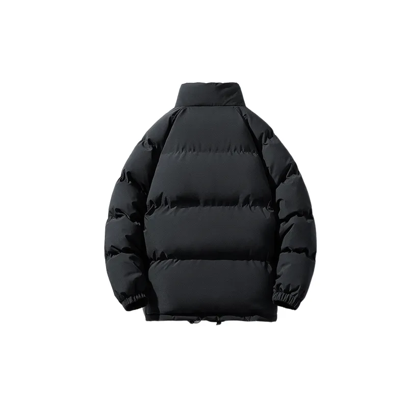 Casual Plain Polyester Quilted Jacket-5