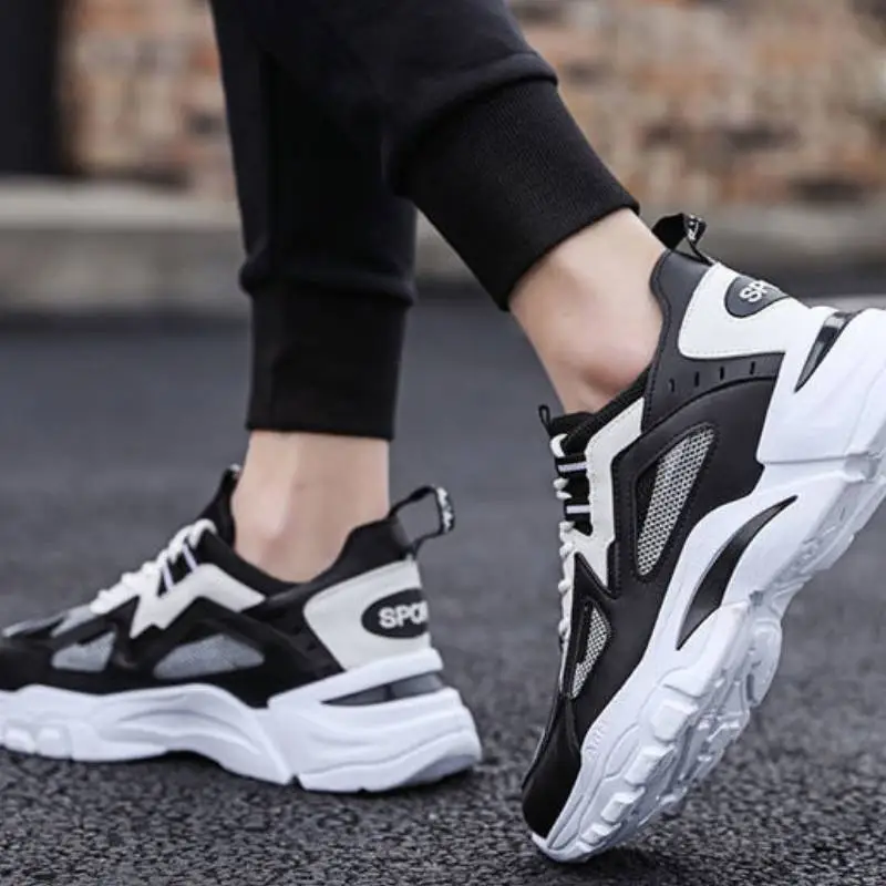 Fashionable Breathable Chunky Sneakers-2