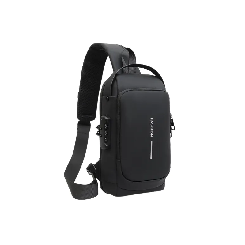 Sporty Plain Crossbody Bag-6