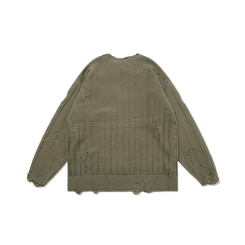 Loose Embroidered Sweater-1