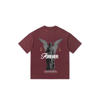 Retro T Shirt with Virgin English Printop