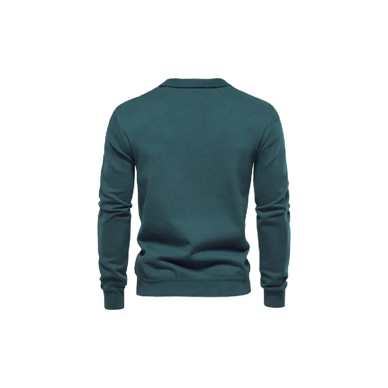 Business Plain Sweater-8