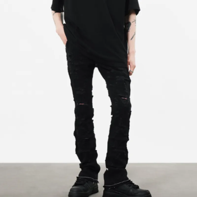 Fashionable Loose Jeans-9