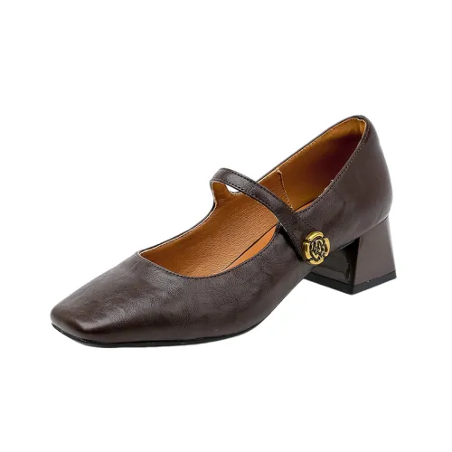 Retro Fashionable Mary Jane Shoes