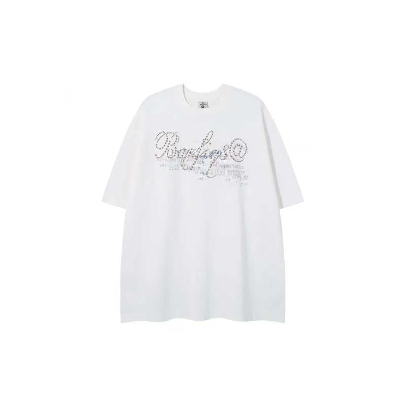 Casual Loose Combed Cotton T-Shirt-2