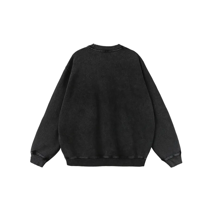 Skull Loose Sweatshirt-6