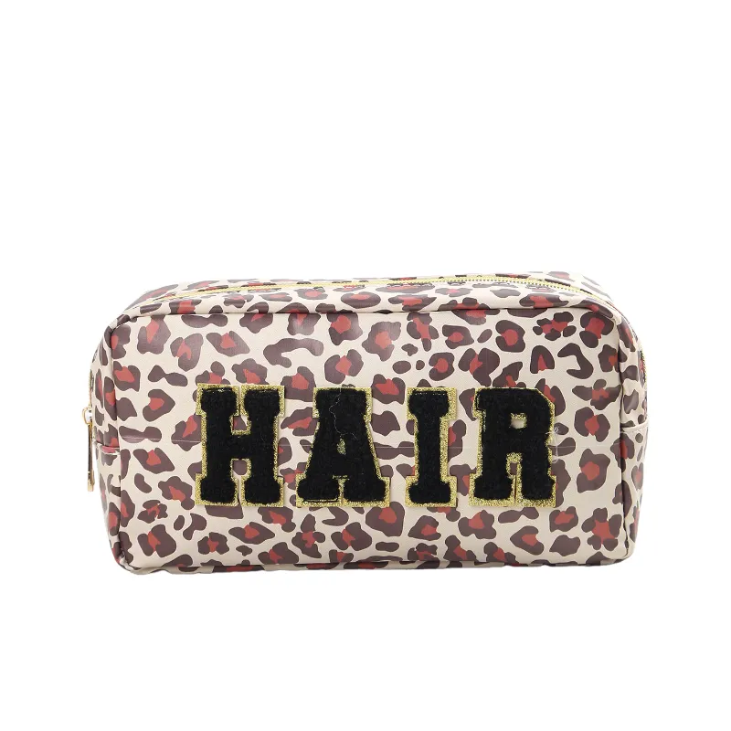 Simple Leopard Print Storage Bags-0