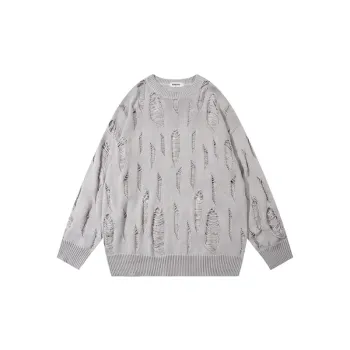 High Street Design Sense Beggar's Ripped Sweater