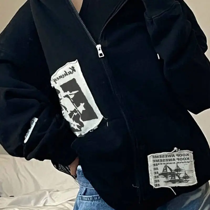 Street Zipper Sweatshirt-1