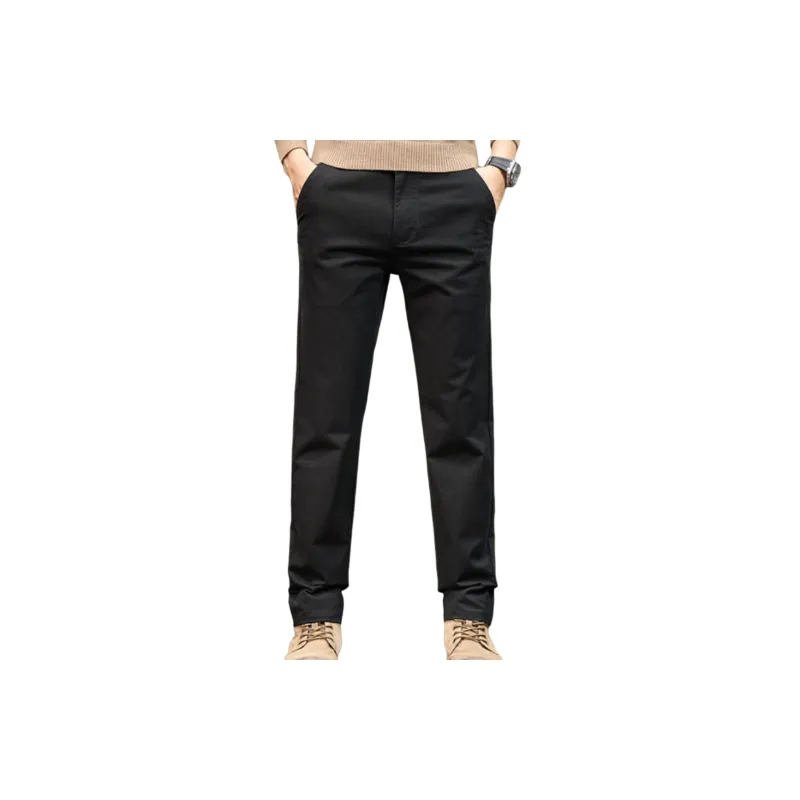 Simple Basics Cotton Casual Pants Unisex-0
