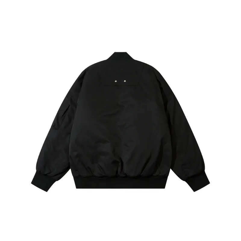 Vibe Zipper Multi pocket Design Sense Functional Aviator Jacket-1