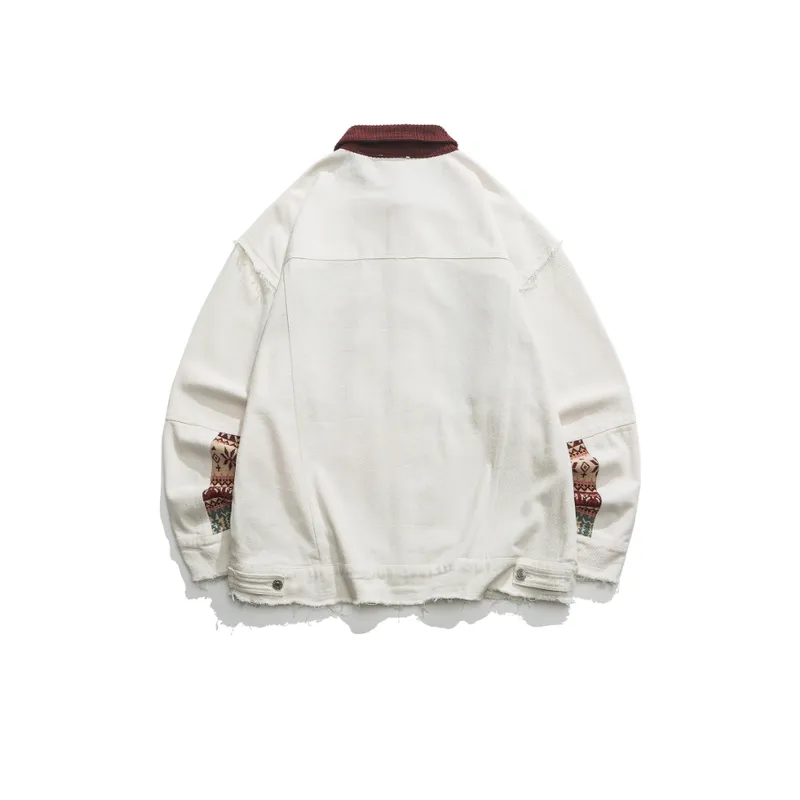 Ethnic style Design Lapel Jacket-1
