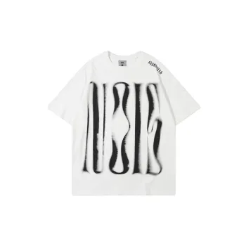 Casual Fashion Loose Hip hop Pure Cotton T Shirt
