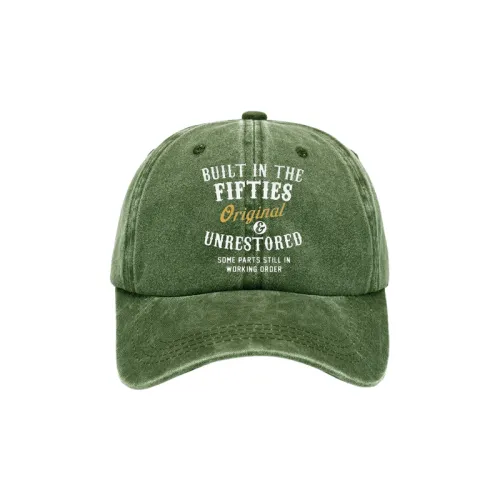 Retro Fashionable Washed Peaked Cap