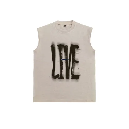 Loose Style Letter Sleeveless Vest