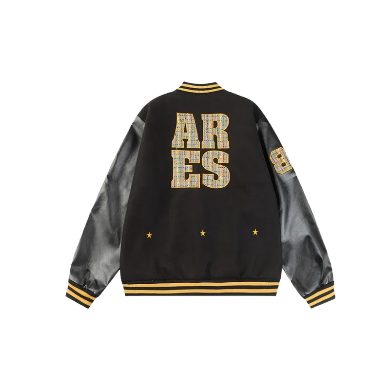 Retro Embroidered Baseball Jersey-5