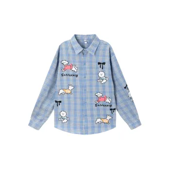 Retro Cute Polyester Shirt Unisex