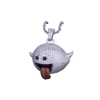 Funky Geometric Necklace Man
