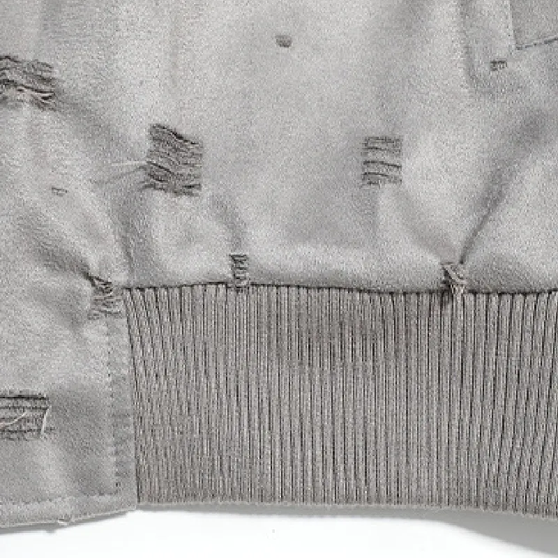 Street Letter Loose Quilted Jacket-4