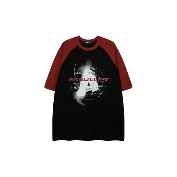 Fashion Loose Combed Cotton T-Shirt