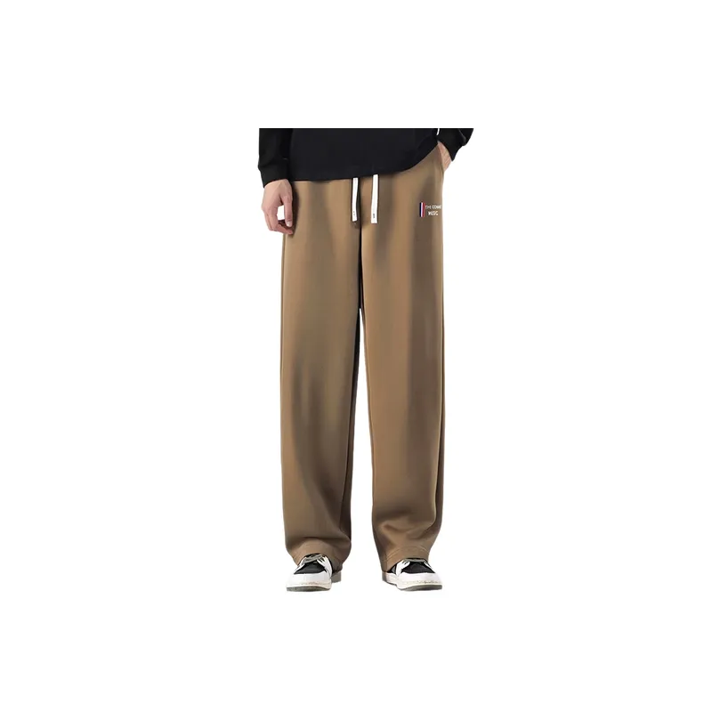 Casual Plain Huacotton Sports Pants-0