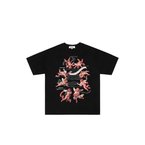 Loose Renaissance Print Teenagers T-Shirt