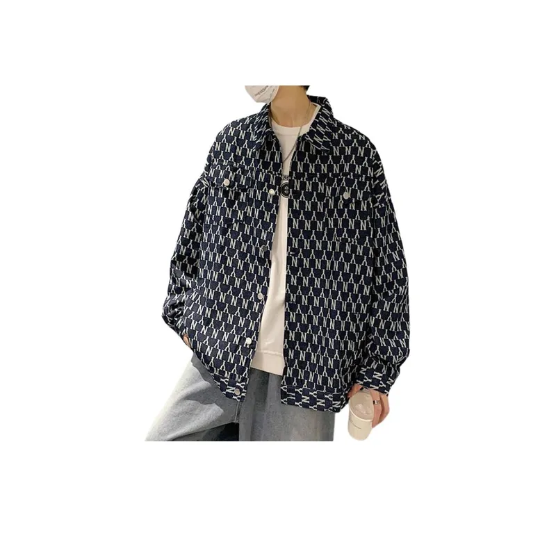 Full Print Denim Jacket-3