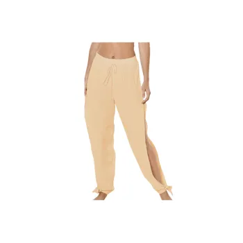 Fashionable Loose Blended Synthetic Fabrics Casual Pants Women