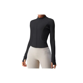 Sporty Zipper Fitness Clothing Women
